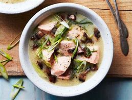 Image result for Salmon Miso Soup Jpg