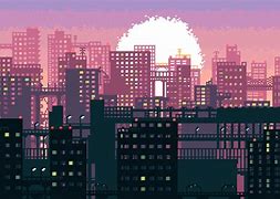 Image result for Pixel Art City