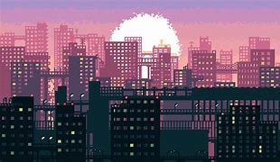 Image result for Pixel Art City Poster