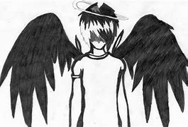 Image result for Anime Drawings Emo Angel