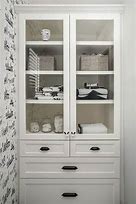 Image result for Linen Cabinet with Drawers