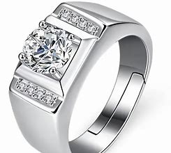 Image result for Moissanite Rings for Men