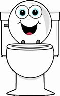 Image result for Go to the Toilet Cartoon