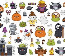 Image result for Kawaii Halloween Faces