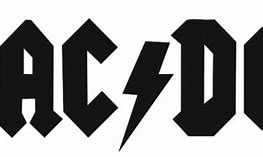 Image result for AC/DC Logo Font