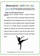 Image result for Descriptive Paragraph