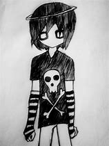 Image result for Easy Line Drawings Emo Bloody