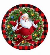 Image result for Santa I Know Him Christmas Wreath Signs