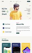 Image result for Landing Page Portfolio Template Free