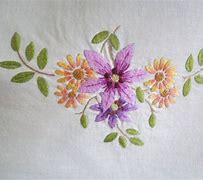 Image result for Monochrome Embroidery Flowers