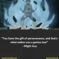 Image result for Might Guy Quotes