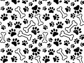 Image result for Dog Paw Print Template