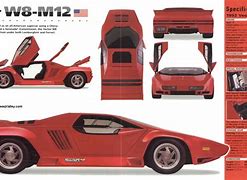 Image result for Vector W8 Car Blueprint