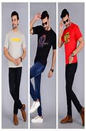 Image result for Round Neck T-Shirt Combo