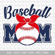 Image result for Black and Red Baseball SVG