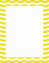 Image result for Yellow Printable Wavy Border