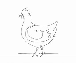 Image result for Chicken Line Drawing Logo Australorp