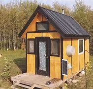 Image result for Off-Grid Tiny House with Skillion Porch