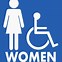 Image result for Bathroom Sign Cartoon