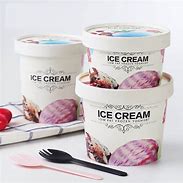 Image result for Ice Cream Tub with Dome Lid