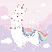 Image result for Rainbow Unicorn Llama