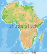 Image result for Detailed Physical Africa Map