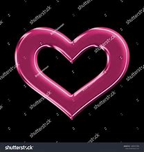 Image result for Pink Heart Neon Outline