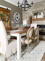 Image result for Rustic Farmhouse Dining Room