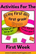 Image result for First Week of School Pre-K Activities