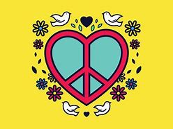 Image result for Peace and Love Sign