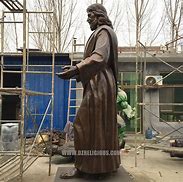 Image result for Jesus Meditating Statue