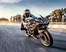 Image result for Kawasaki Ninja H2R Riding