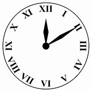 Image result for Roman Numarel Gold Clock Pitch Black Background