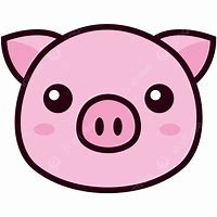 Image result for Cute Pig PNG