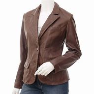 Image result for Leather Blazer