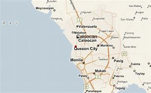 Image result for Caloocan Manila Map