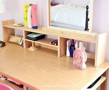 Image result for DIY Desk Organizer Shelf