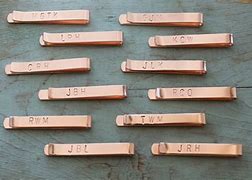 Image result for Tie Bar Text Design