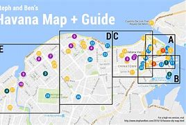 Image result for Havana Neighborhoods Map