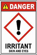 Image result for Irritant Sign