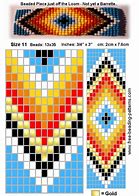 Image result for Seed Bead Patterns Geometric