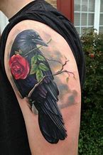 Image result for Raven Tattoos for Men