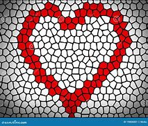 Image result for Mosaic Heart Art