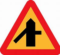 Image result for Merge Road Sign