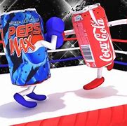 Image result for Coke Man Pepsi Man