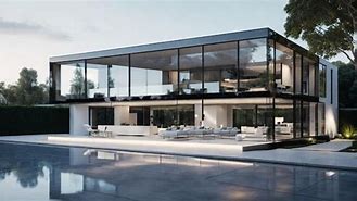 Image result for Modern Minimalis Glass Home