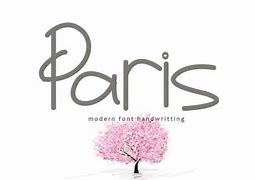 Image result for Paris Font