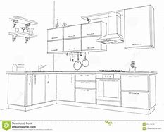 Image result for Sketches of Personalized Kitchen