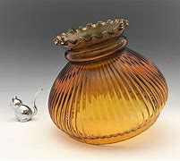 Image result for Amber Glass Hurricane Lamp