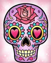 Image result for Sugar Skull Face Clip Art